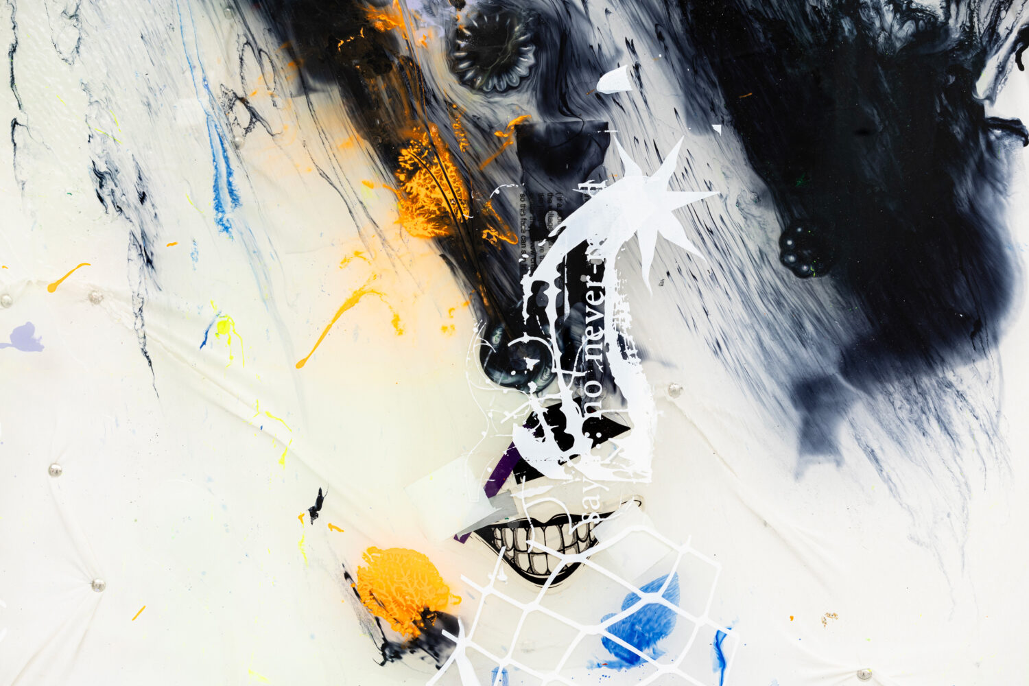 peinture foire 2024 (bords rouges) - David Douard
